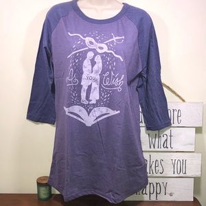 The Princess Bride 3/4 Sleeve Women’s XL NWOT